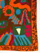 Paradigm Shift Orange Silk Scarf