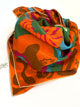 Paradigm Shift Orange Silk Scarf