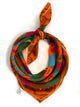 Paradigm Shift Orange Silk Scarf