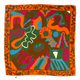 Paradigm Shift Orange Silk Scarf