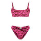 Pragma Pink and Brown Bondi Bikini Bottom