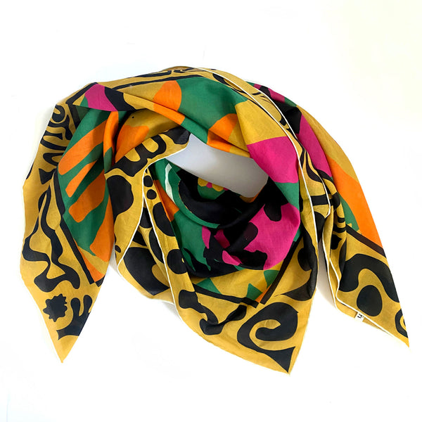 Tempo Yellow Cotton Pareo