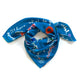 TOTEME TURQUOISE SILK SCARF
