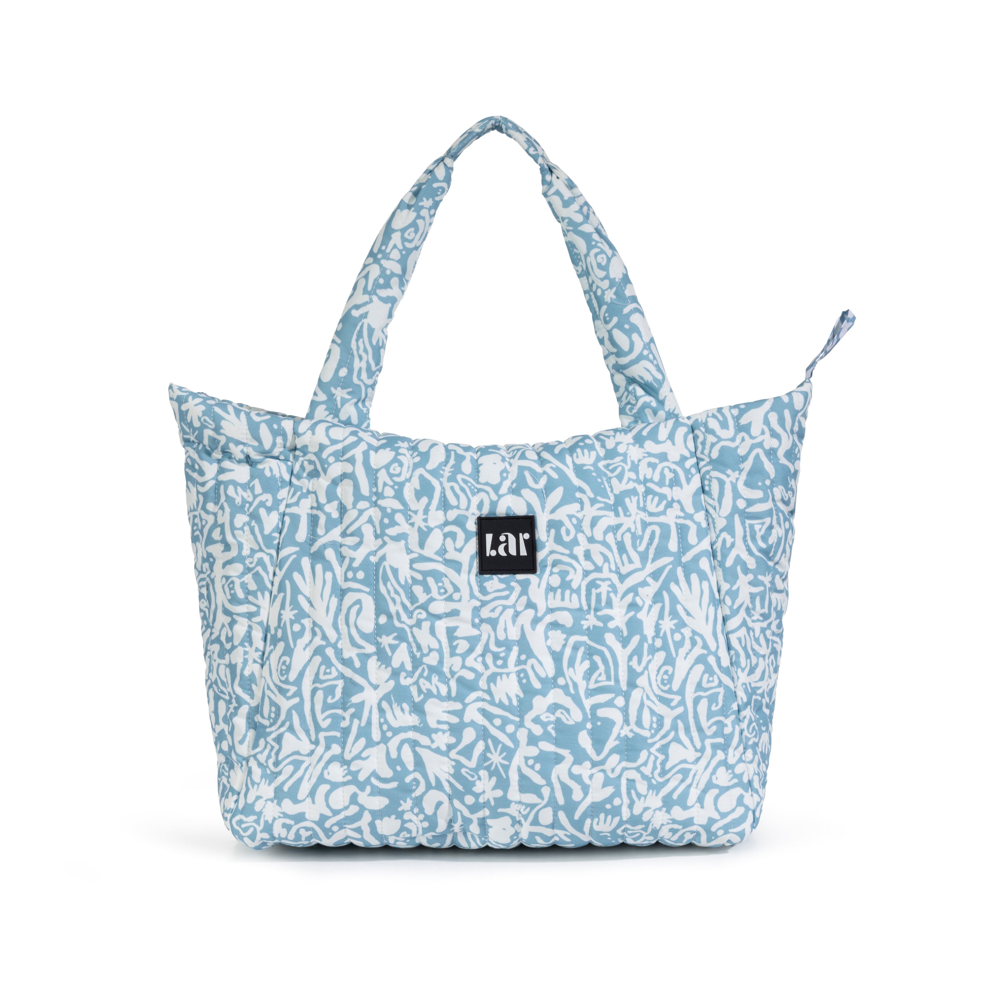 ANEMONE ICE PUFFER TOTE BAG