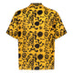 Sony Yellow and Black Hawaiian Cotton Shirt