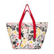 Isla White Cotton Tote Bag