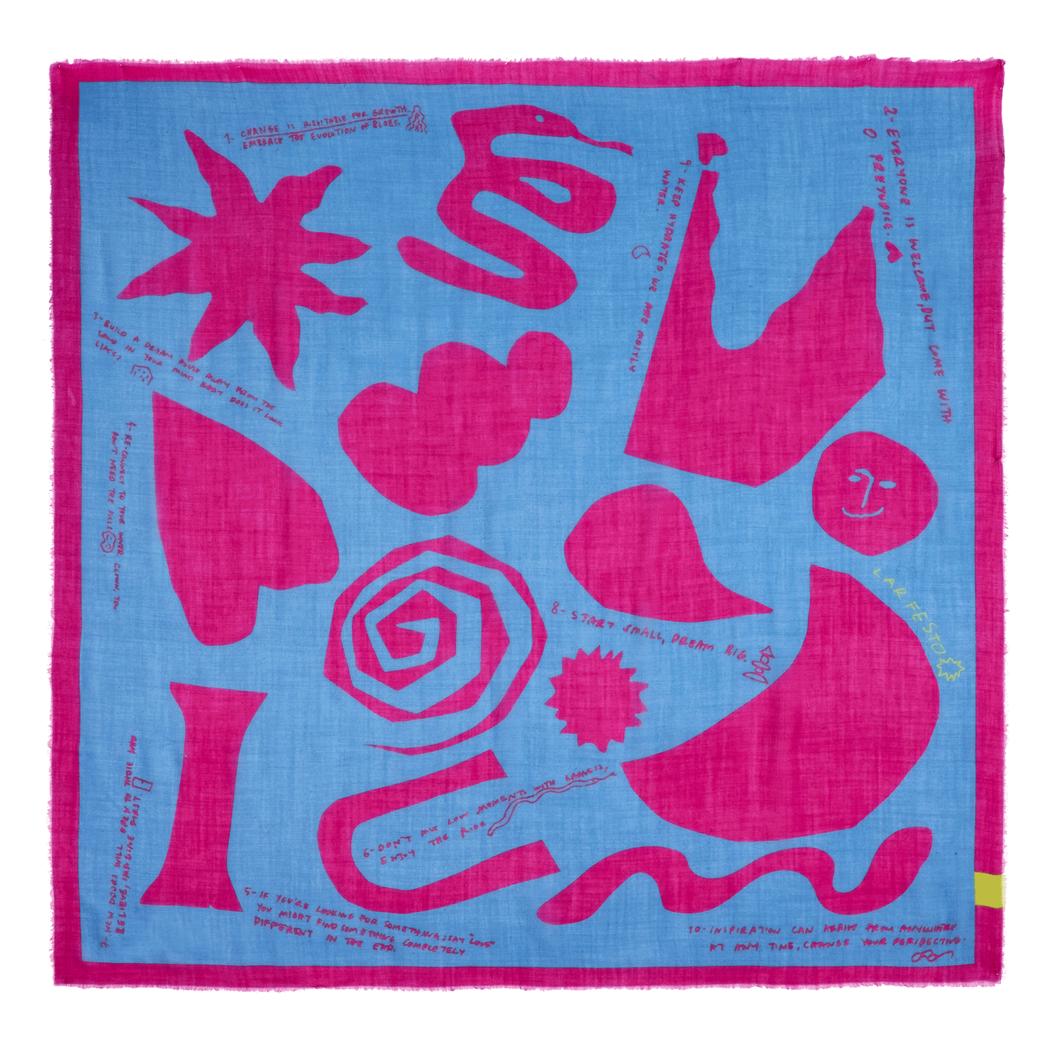 LYS NEON WOOL SCARF