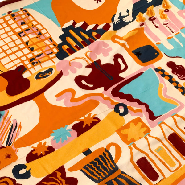 Moka Creme, Mustard Yellow, Bordeaux Wool Winder Scarf