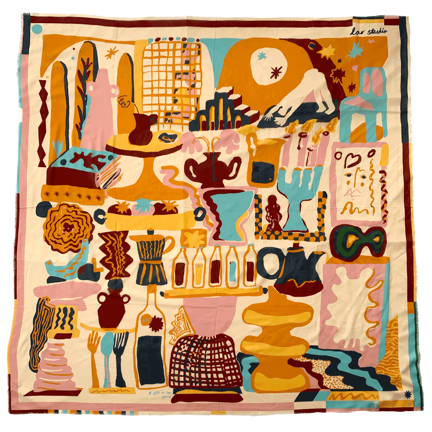 Moka Fall Wool Scarf