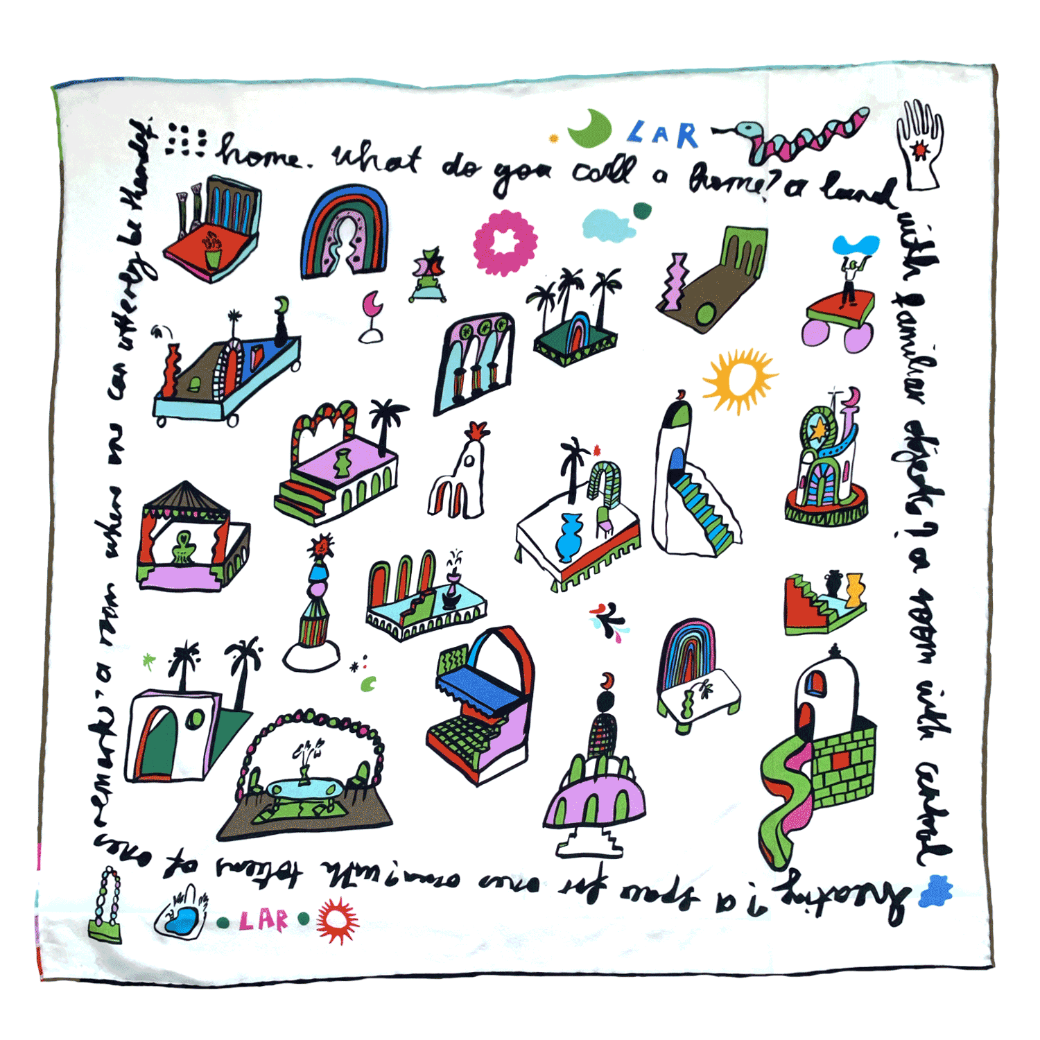 TOTEME WHITE SILK SCARF